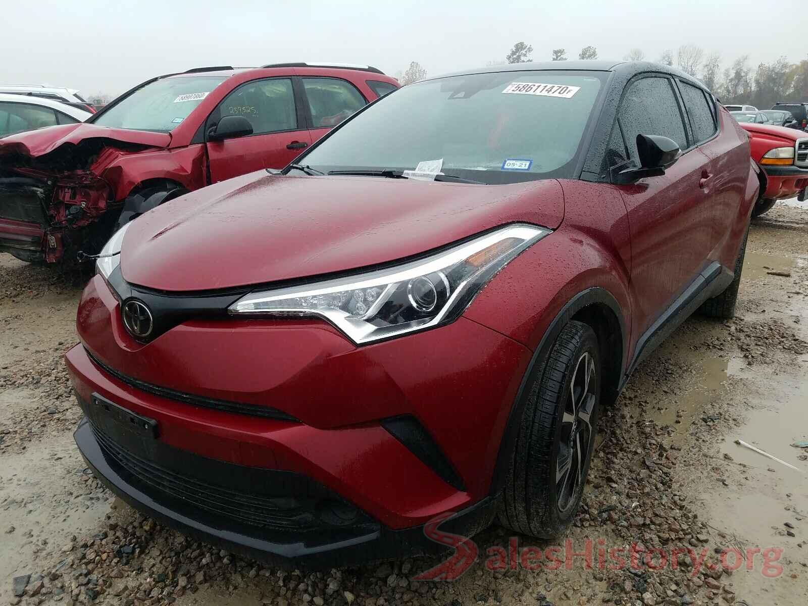 JTNKHMBXXK1044681 2019 TOYOTA C-HR