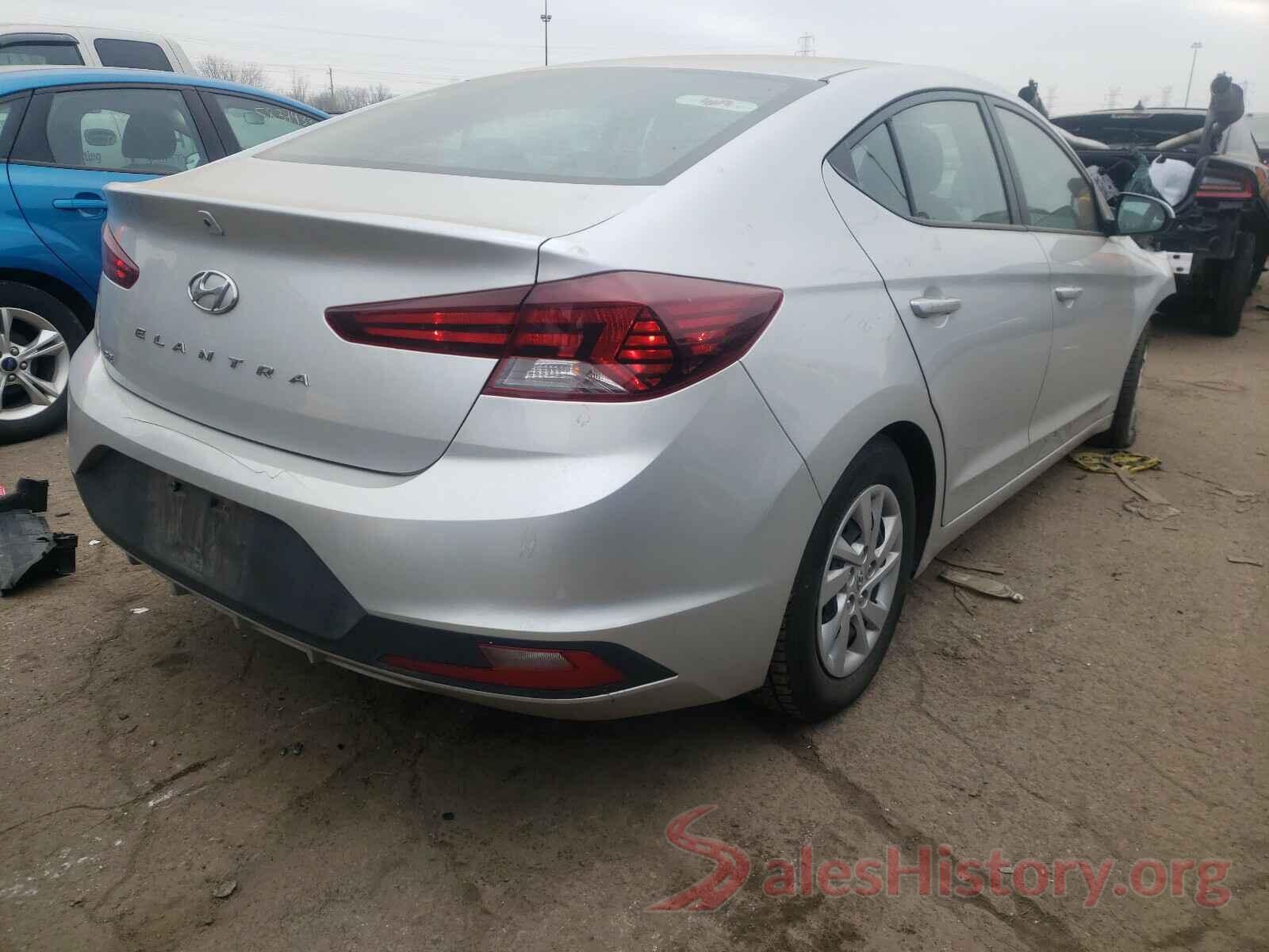 5NPD74LFXKH460342 2019 HYUNDAI ELANTRA