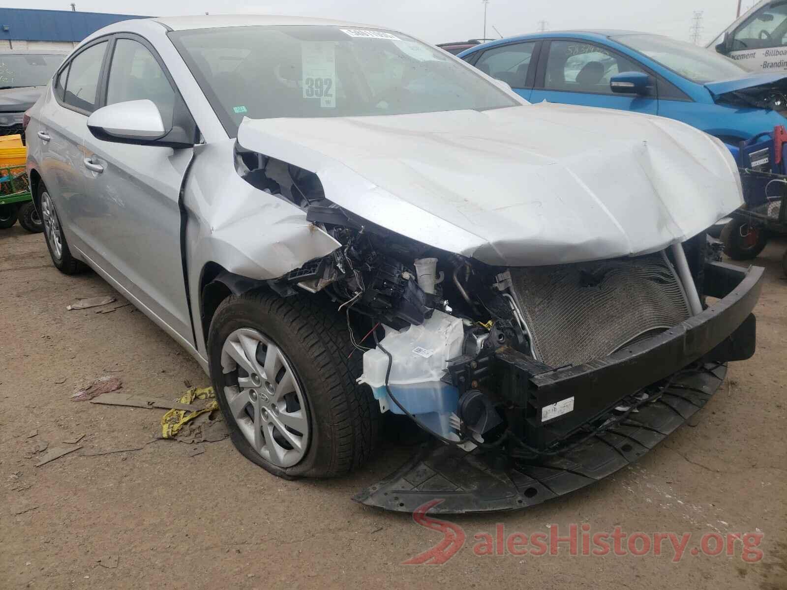 5NPD74LFXKH460342 2019 HYUNDAI ELANTRA