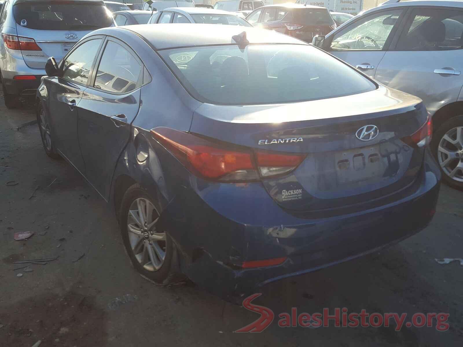 5NPDH4AE6GH655983 2016 HYUNDAI ELANTRA