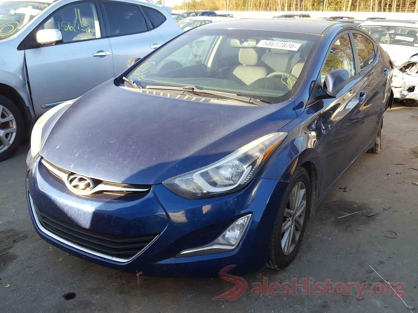 5NPDH4AE6GH655983 2016 HYUNDAI ELANTRA