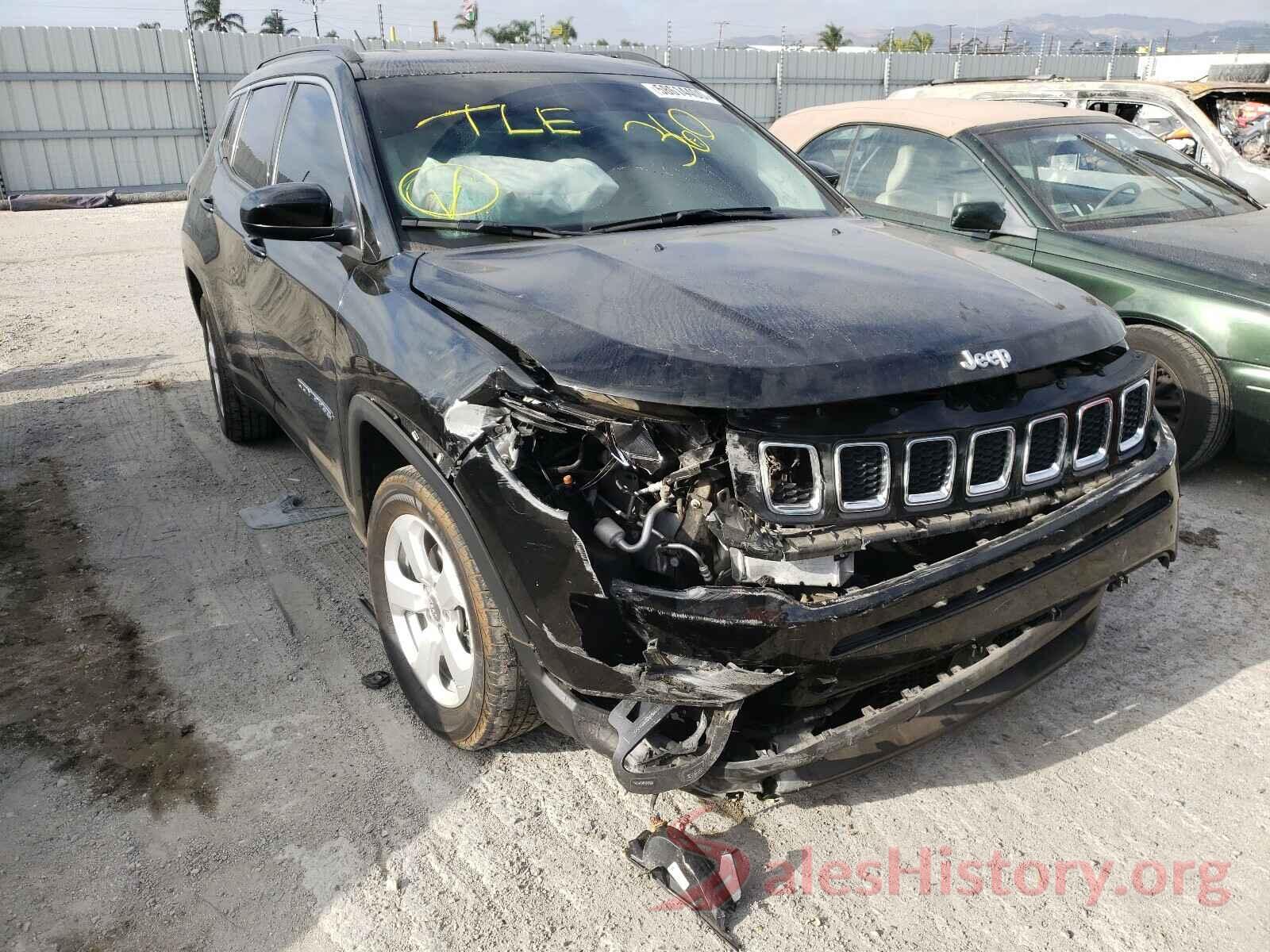 3C4NJCBB6KT652162 2019 JEEP COMPASS