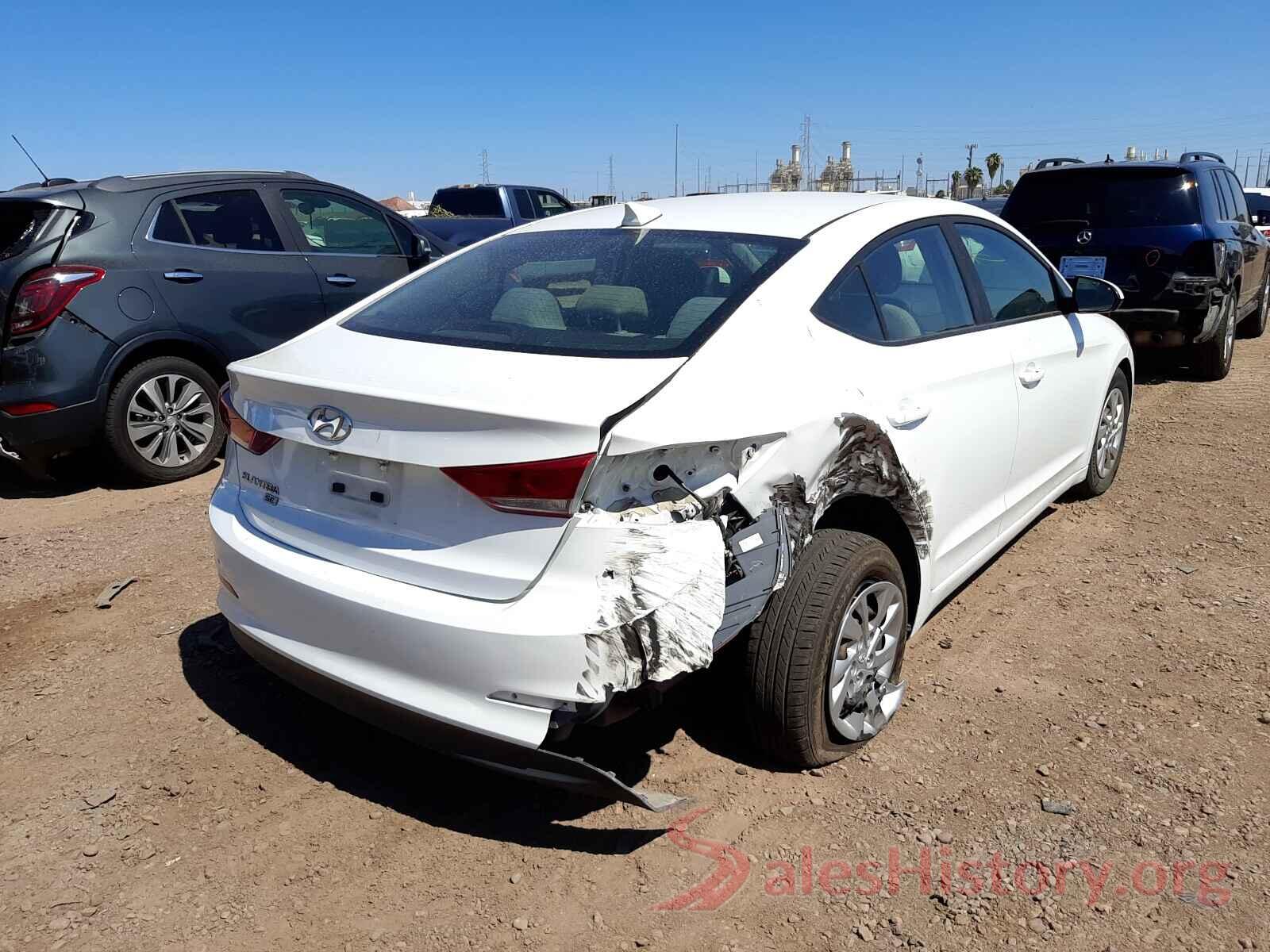 5NPD74LF7HH163876 2017 HYUNDAI ELANTRA