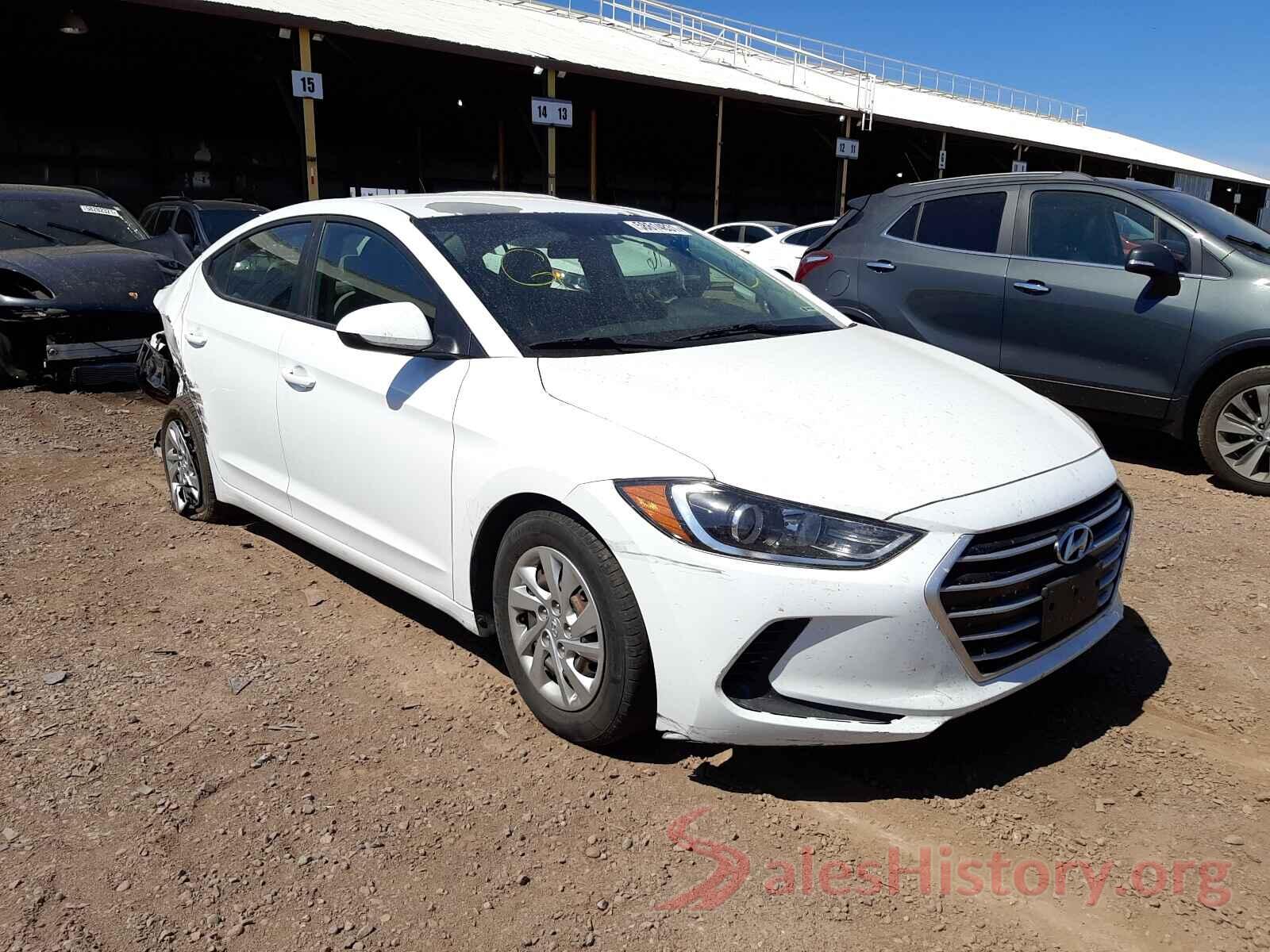 5NPD74LF7HH163876 2017 HYUNDAI ELANTRA