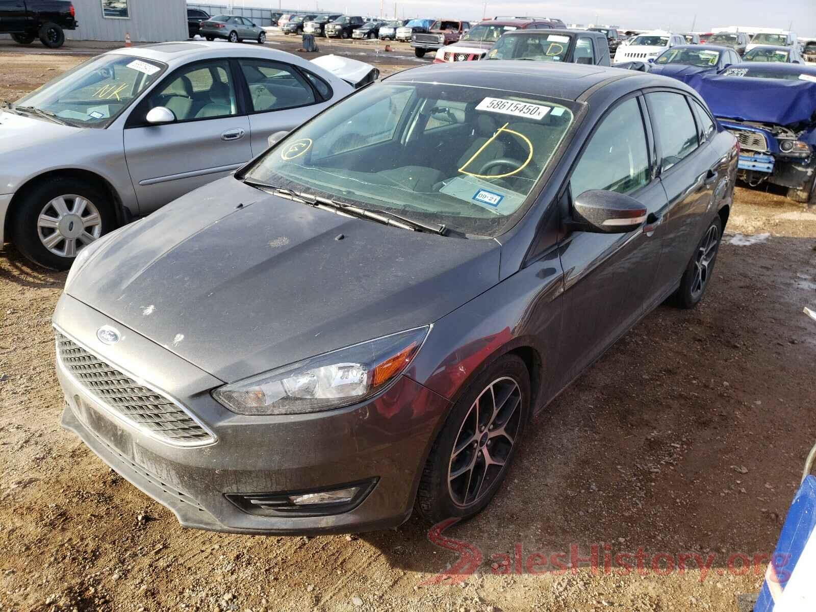 1FADP3H2XHL324593 2017 FORD FOCUS