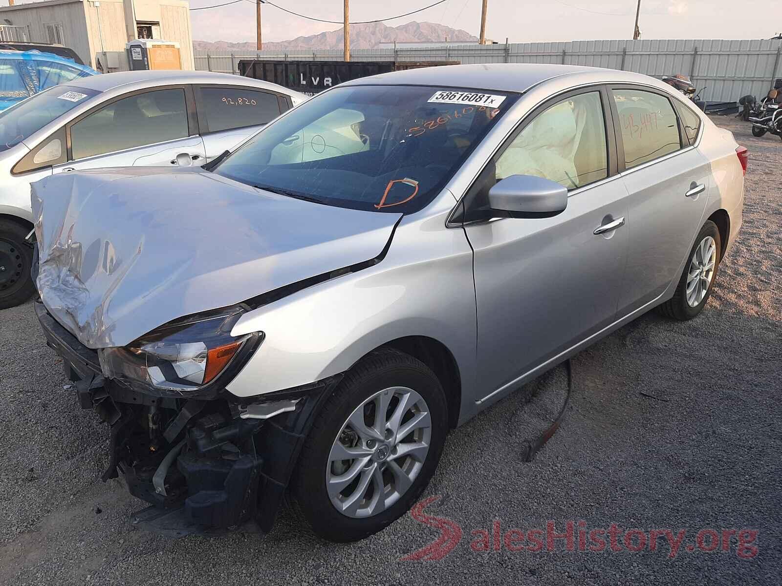 3N1AB7AP5KY454405 2019 NISSAN SENTRA