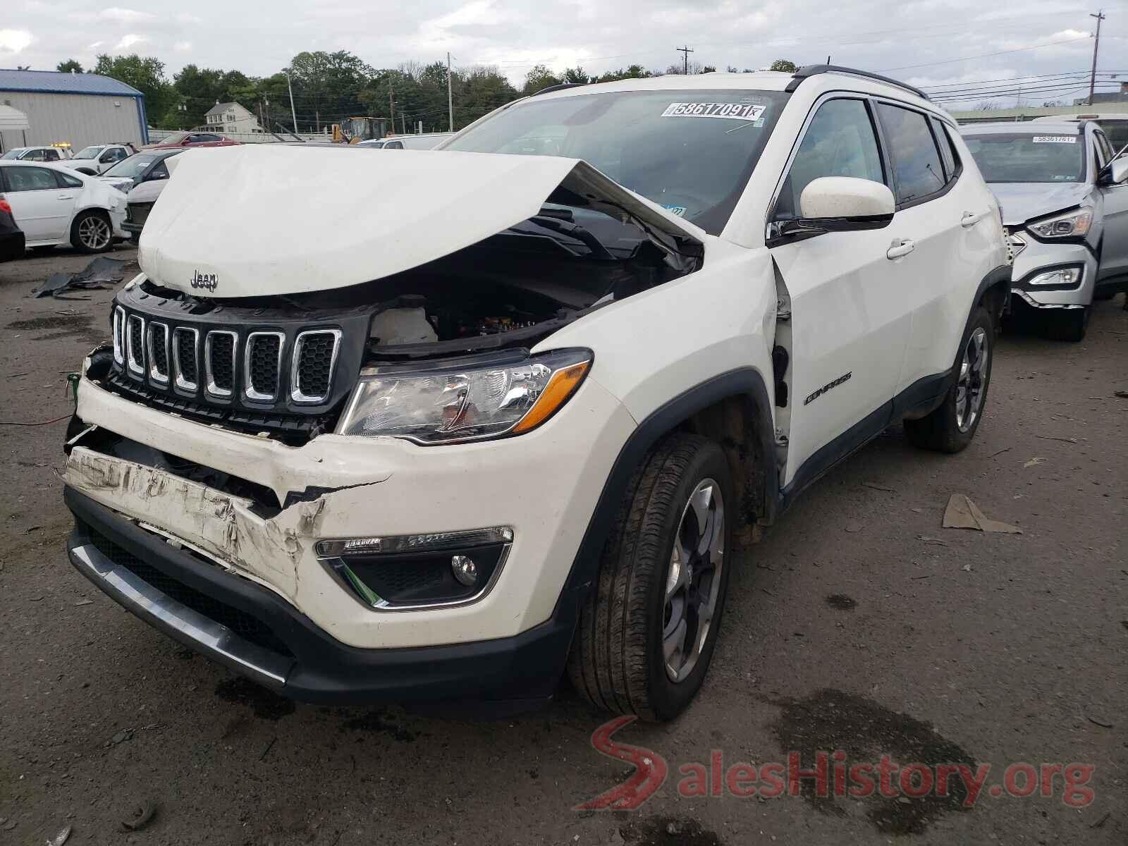 3C4NJDCB8LT170542 2020 JEEP COMPASS