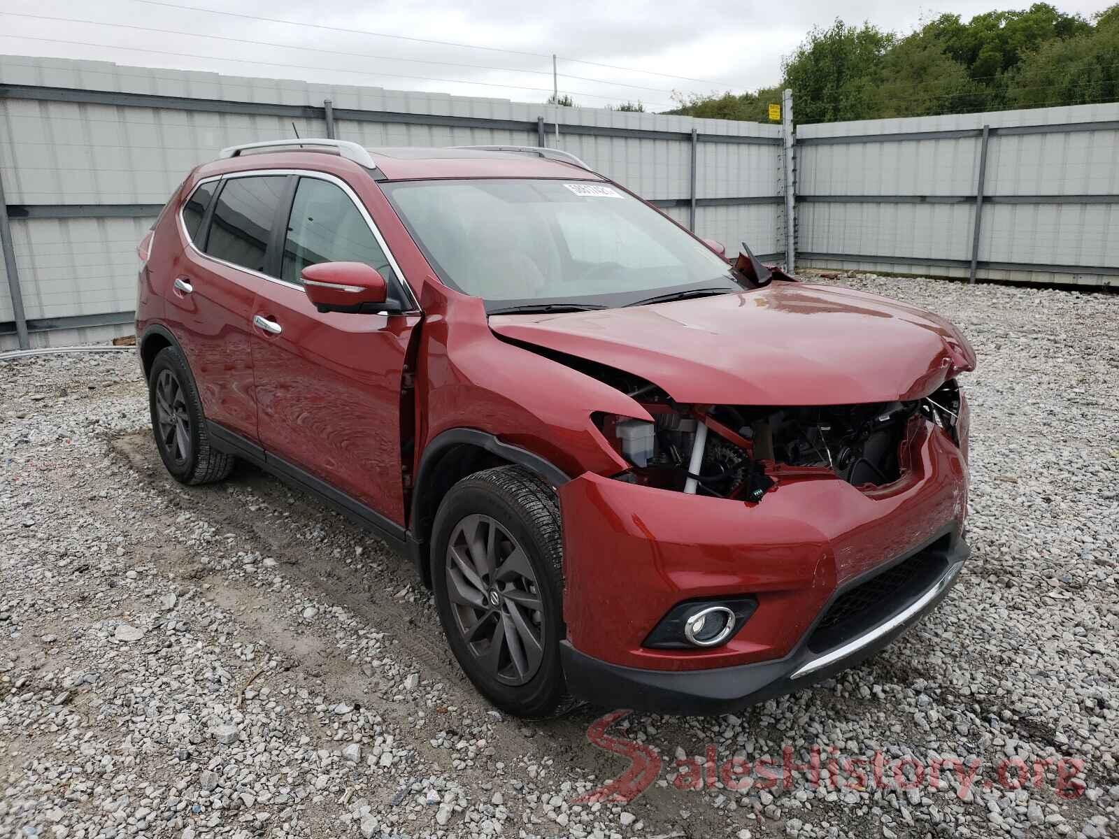 5N1AT2MT3GC858224 2016 NISSAN ROGUE