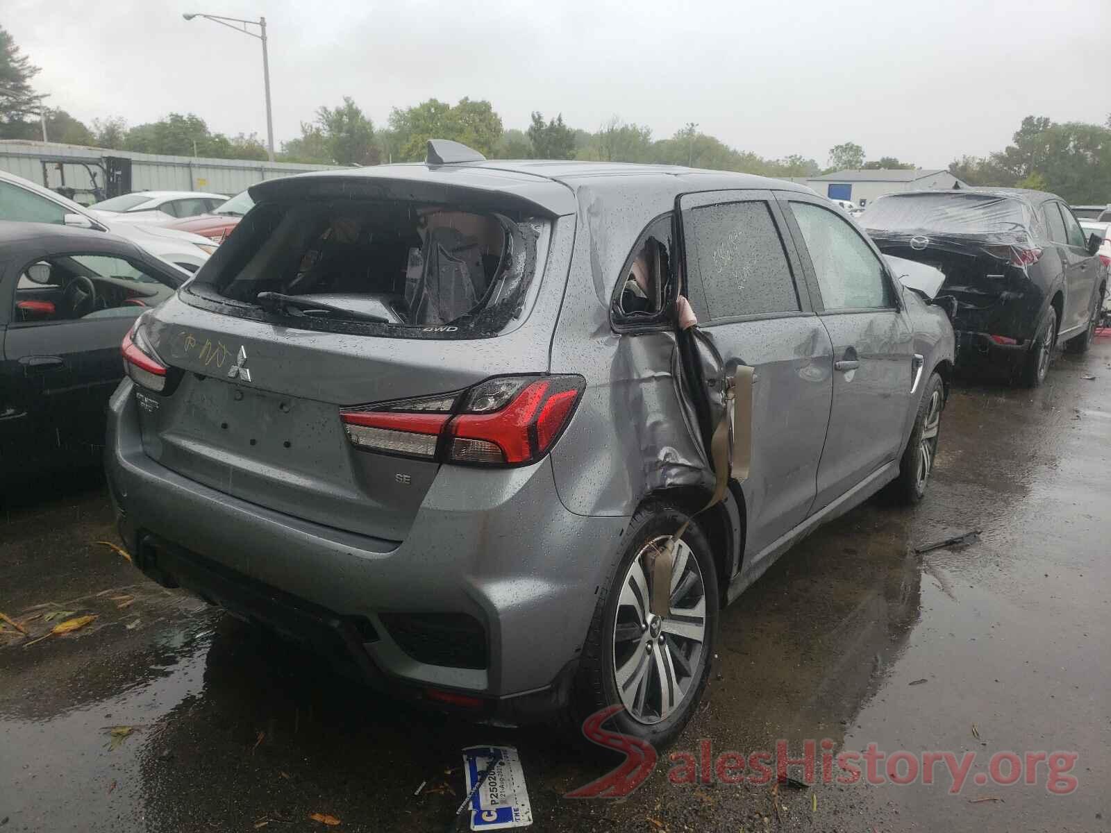 JA4AR3AU7LU023974 2020 MITSUBISHI OUTLANDER