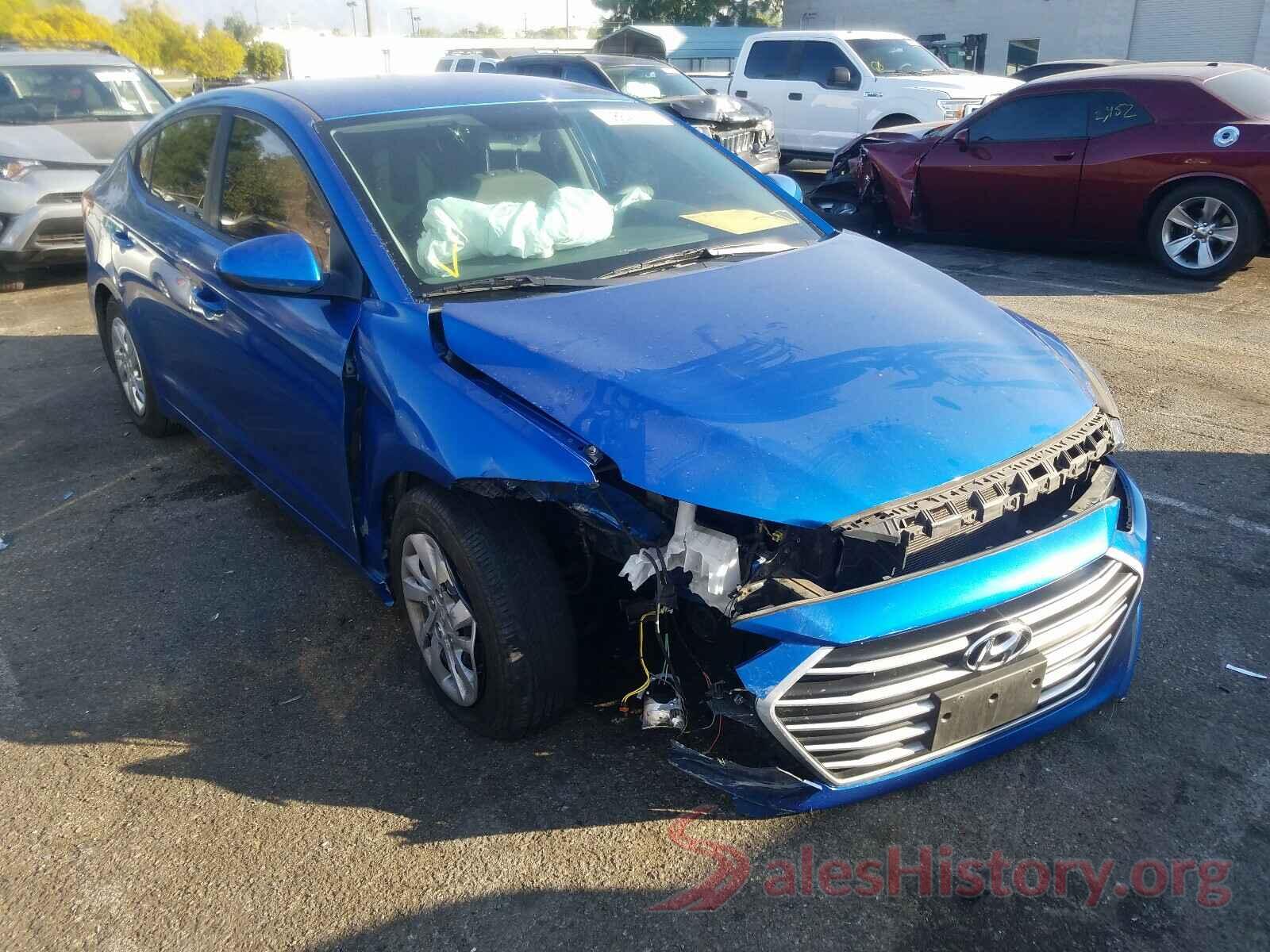 5NPD74LF7HH192116 2017 HYUNDAI ELANTRA