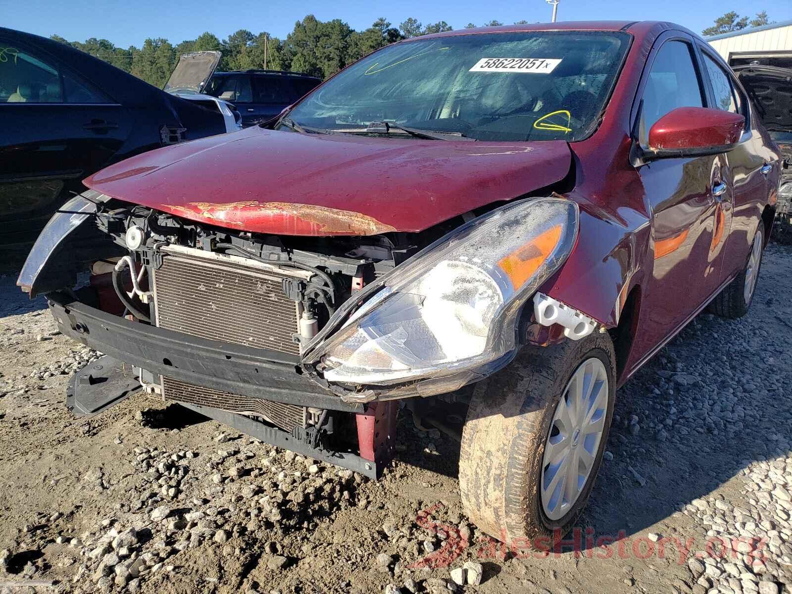 3N1CN7APXHK439636 2017 NISSAN VERSA