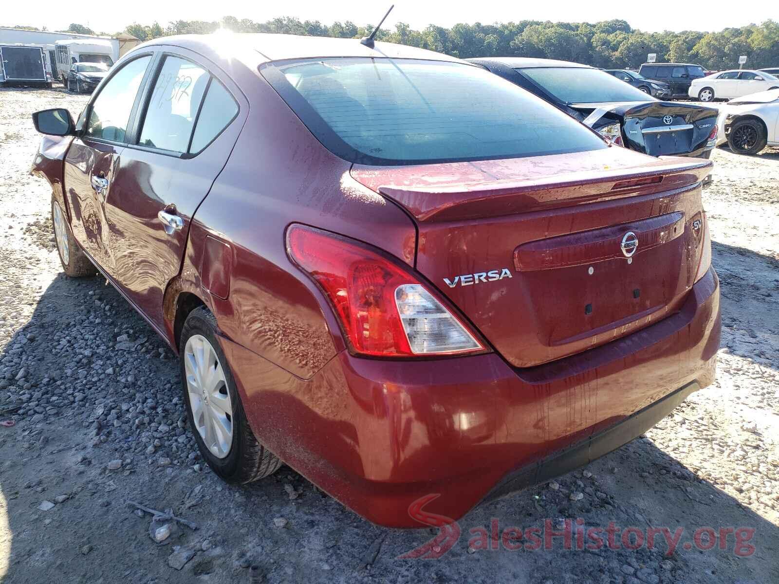 3N1CN7APXHK439636 2017 NISSAN VERSA