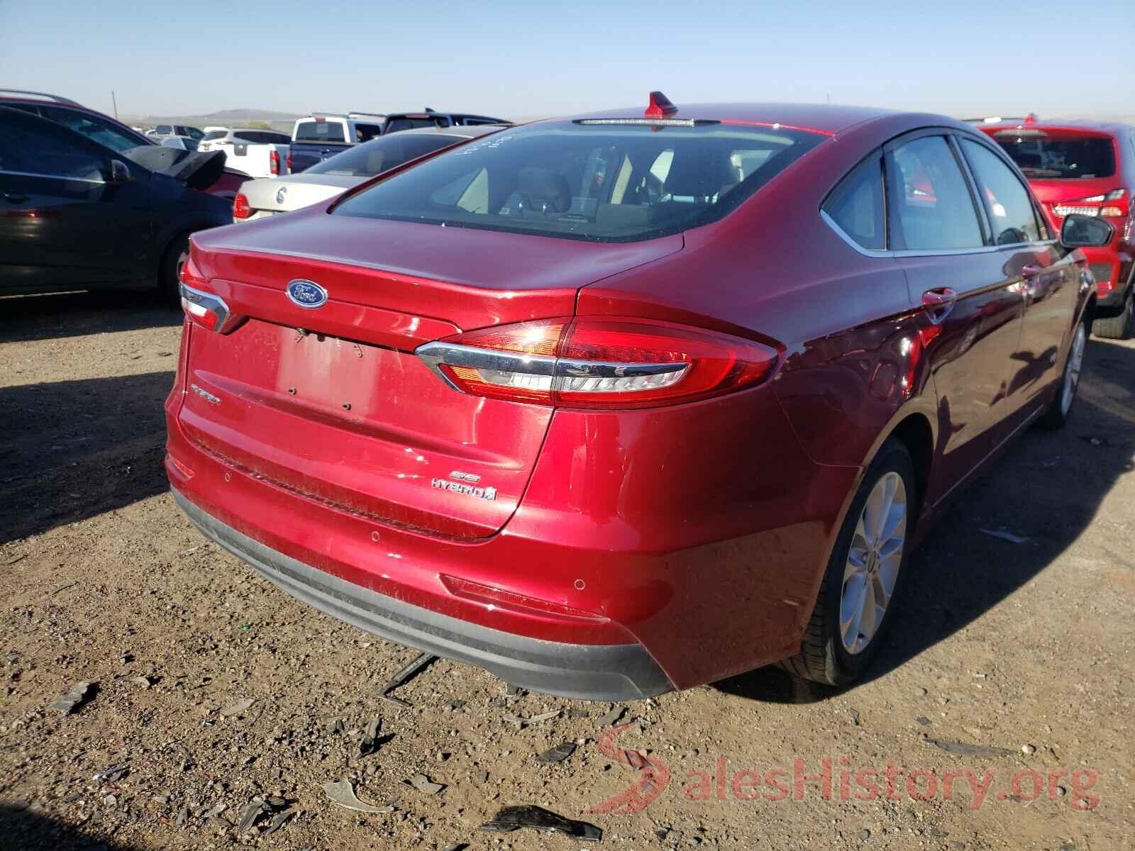 3FA6P0LU8KR262877 2019 FORD FUSION