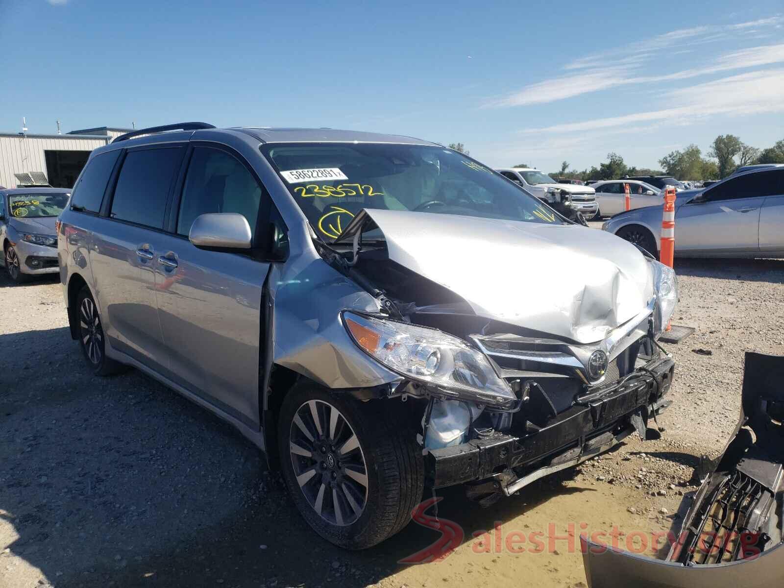 5TDDZ3DC7LS238572 2020 TOYOTA SIENNA