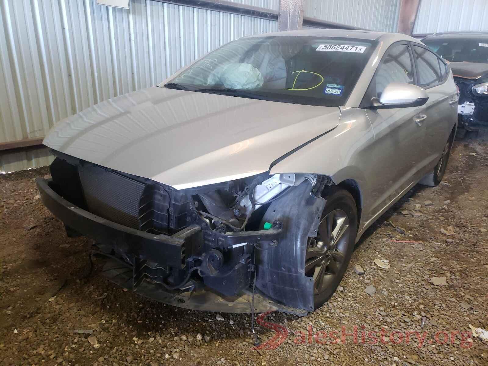 5NPD84LF3JH377735 2018 HYUNDAI ELANTRA