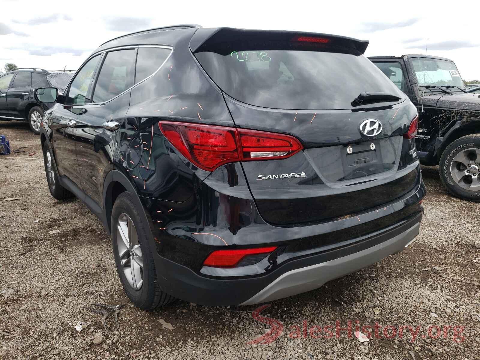 5XYZUDLB5JG547387 2018 HYUNDAI SANTA FE