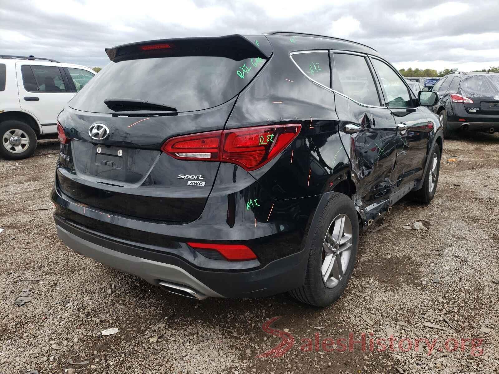 5XYZUDLB5JG547387 2018 HYUNDAI SANTA FE