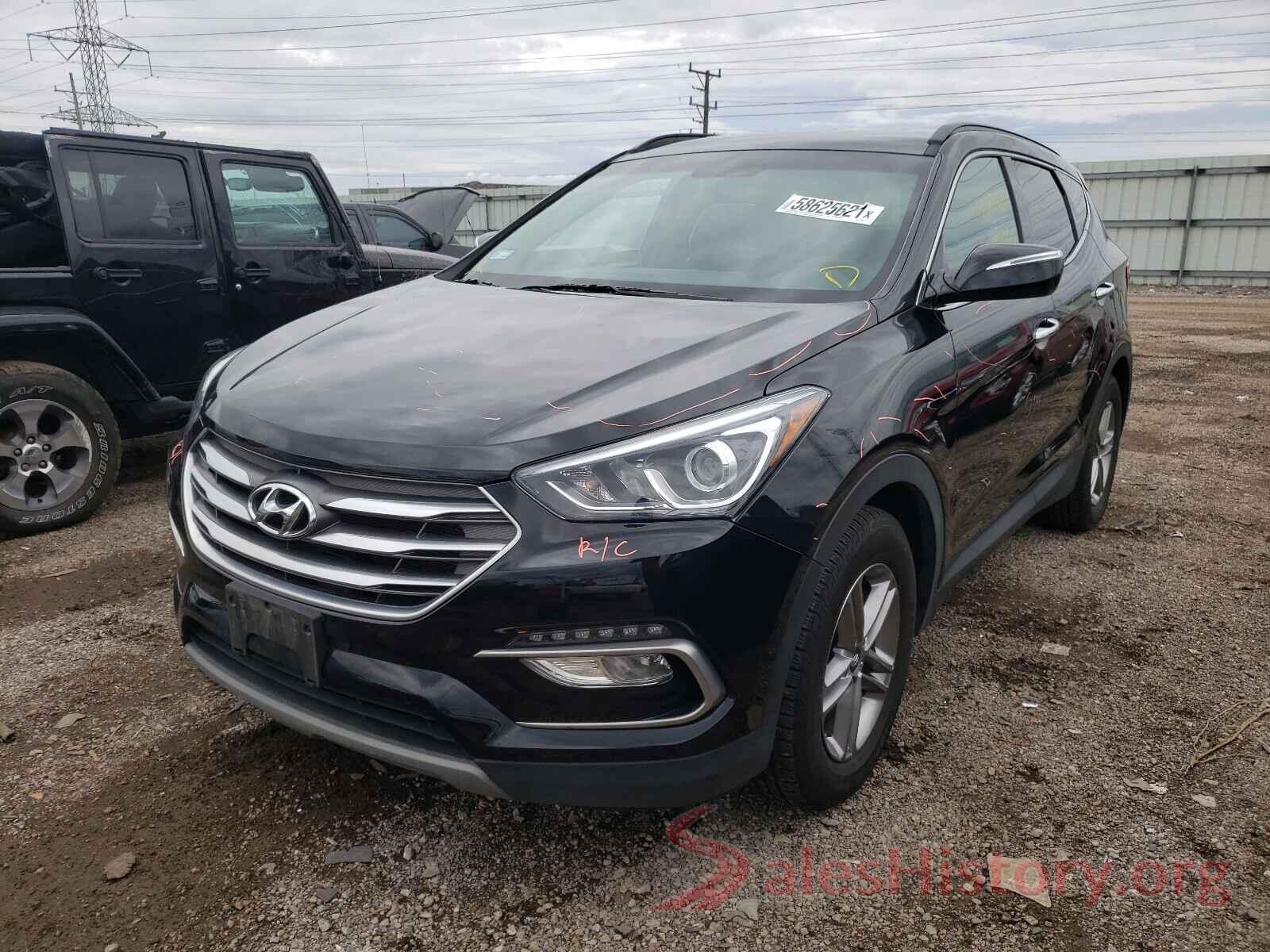 5XYZUDLB5JG547387 2018 HYUNDAI SANTA FE