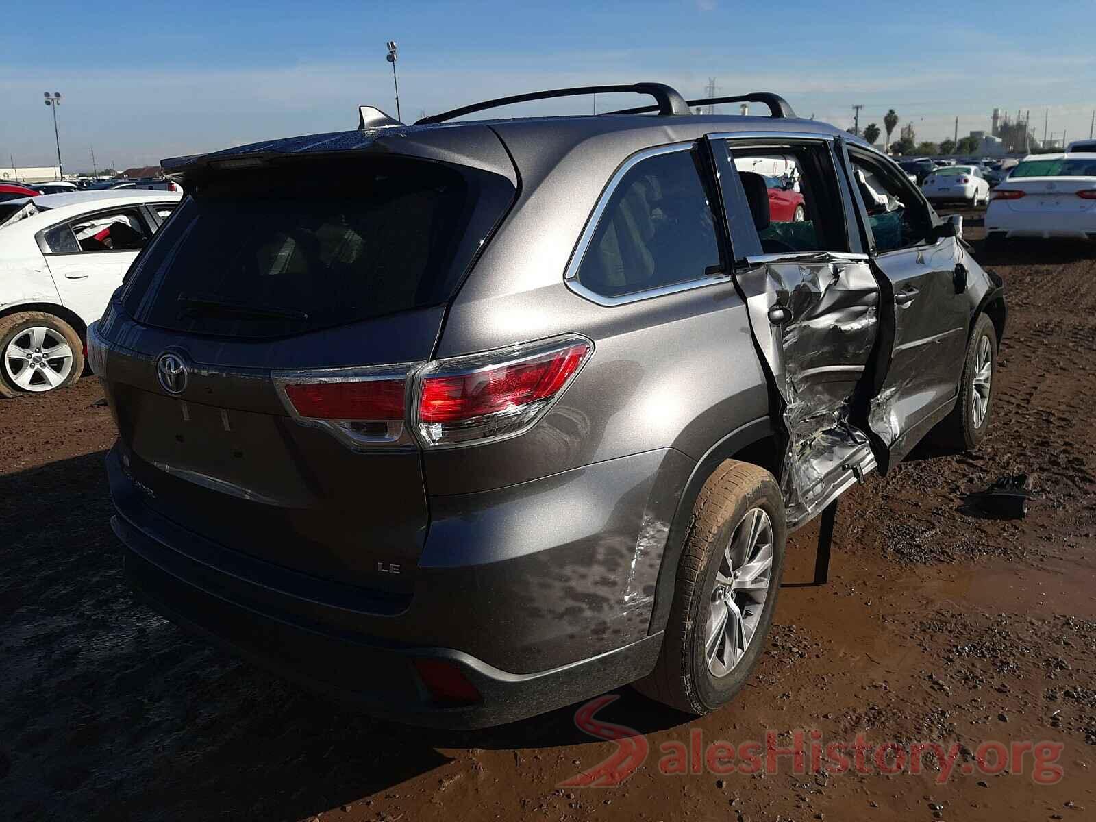 5TDZKRFH1GS169387 2016 TOYOTA HIGHLANDER