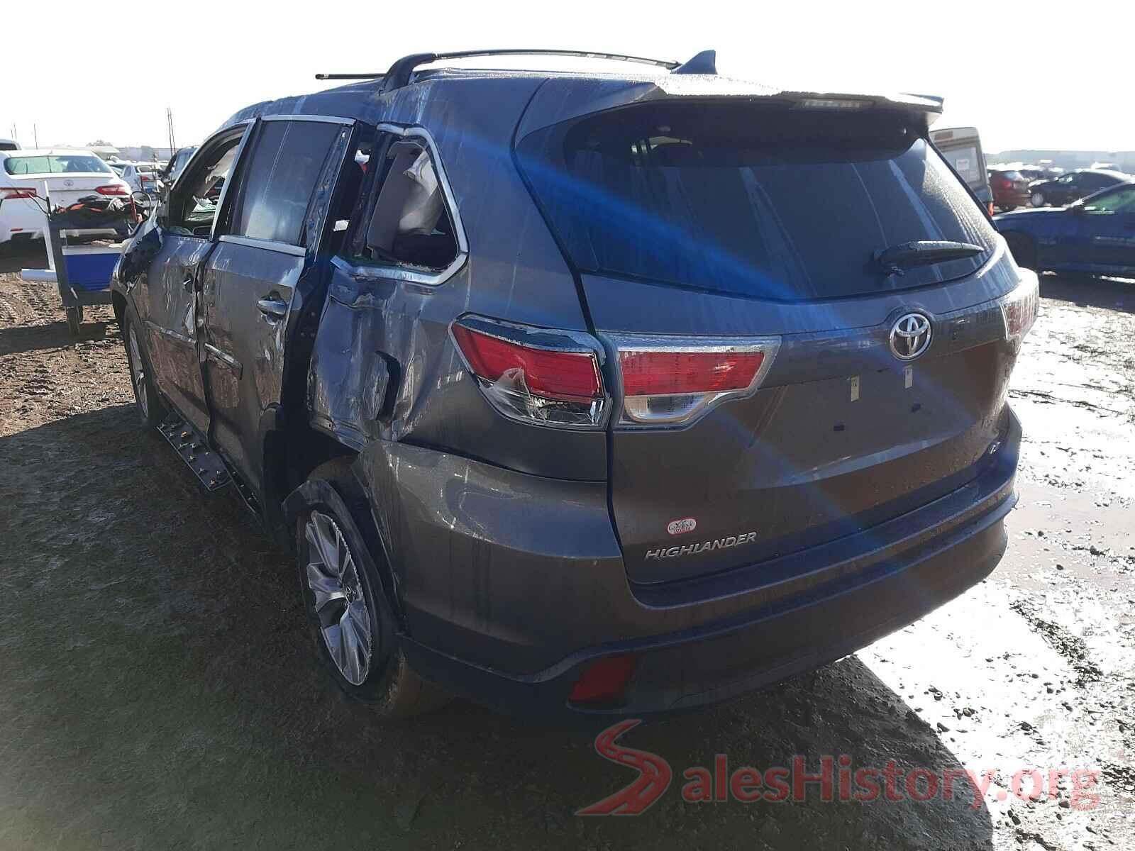 5TDZKRFH1GS169387 2016 TOYOTA HIGHLANDER