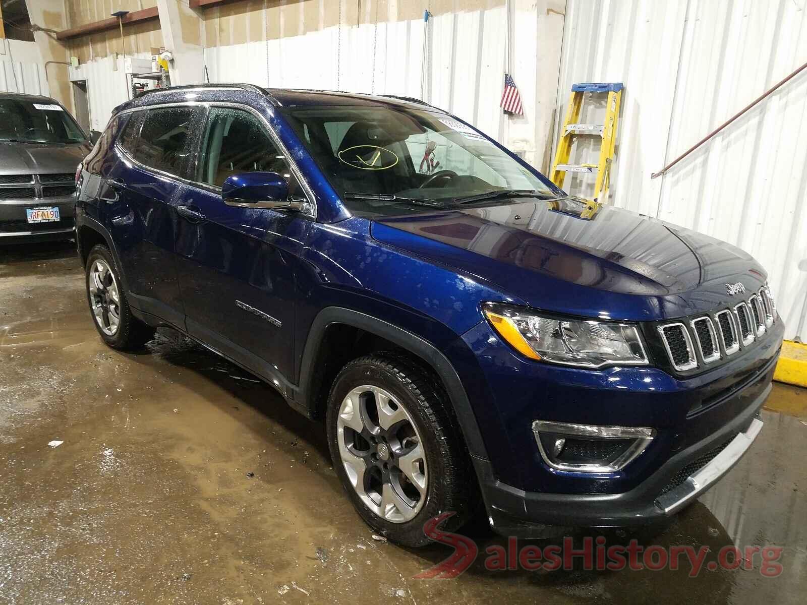 3C4NJDCB0KT791126 2019 JEEP COMPASS