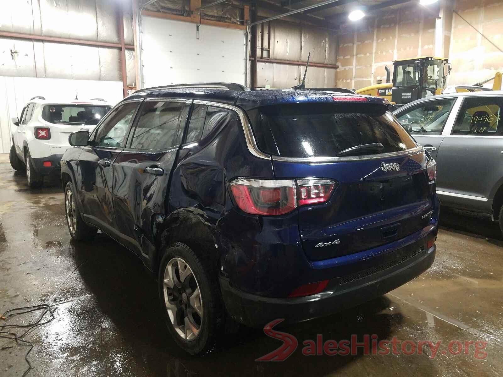 3C4NJDCB0KT791126 2019 JEEP COMPASS