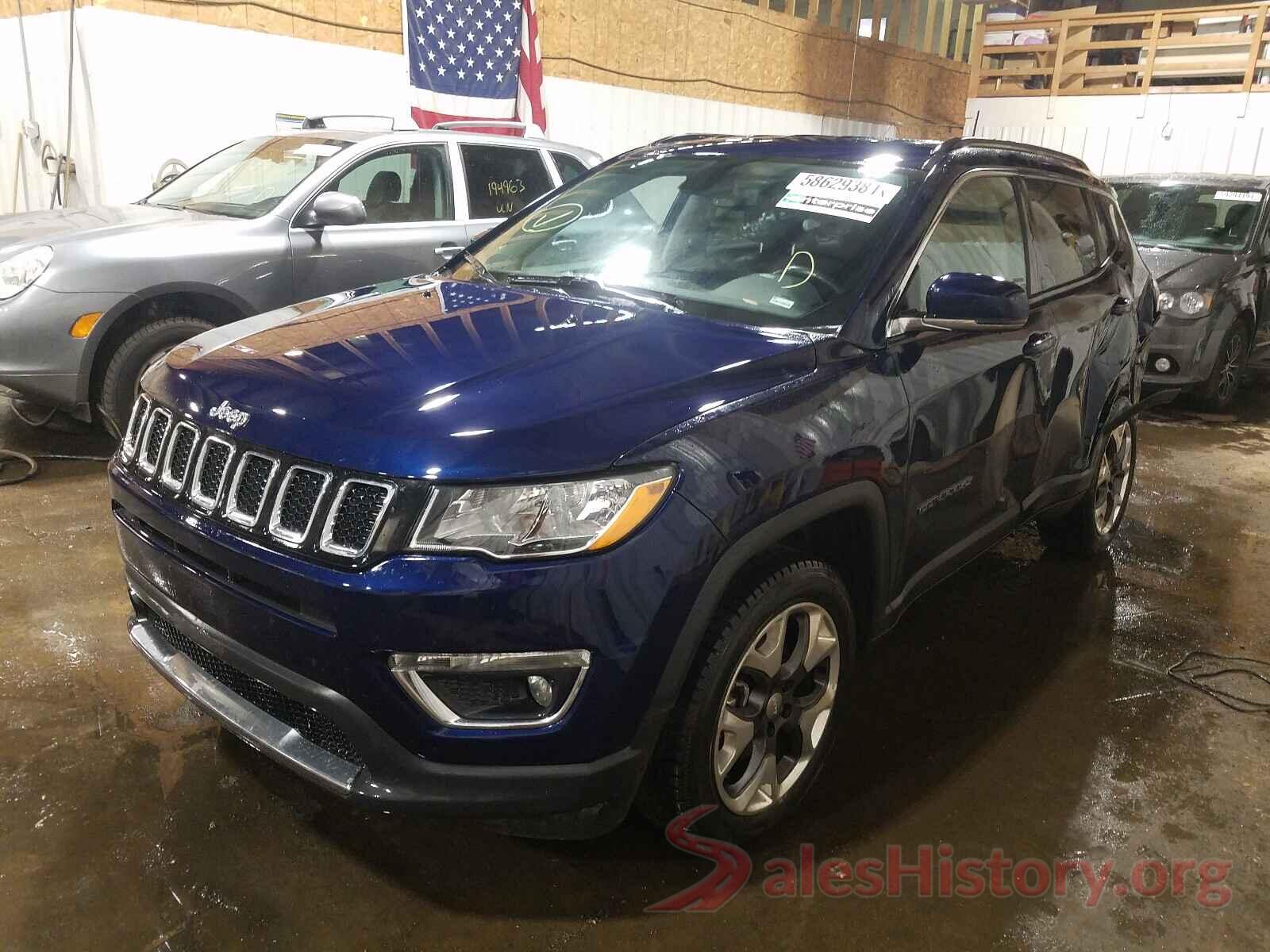 3C4NJDCB0KT791126 2019 JEEP COMPASS