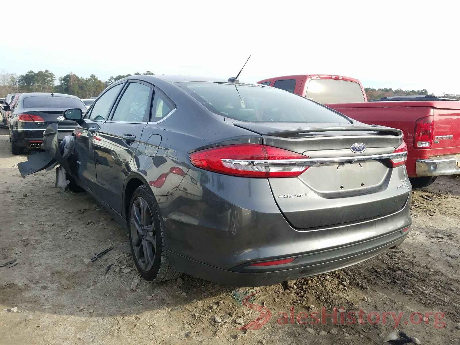 3FA6P0LU6HR254575 2017 FORD FUSION