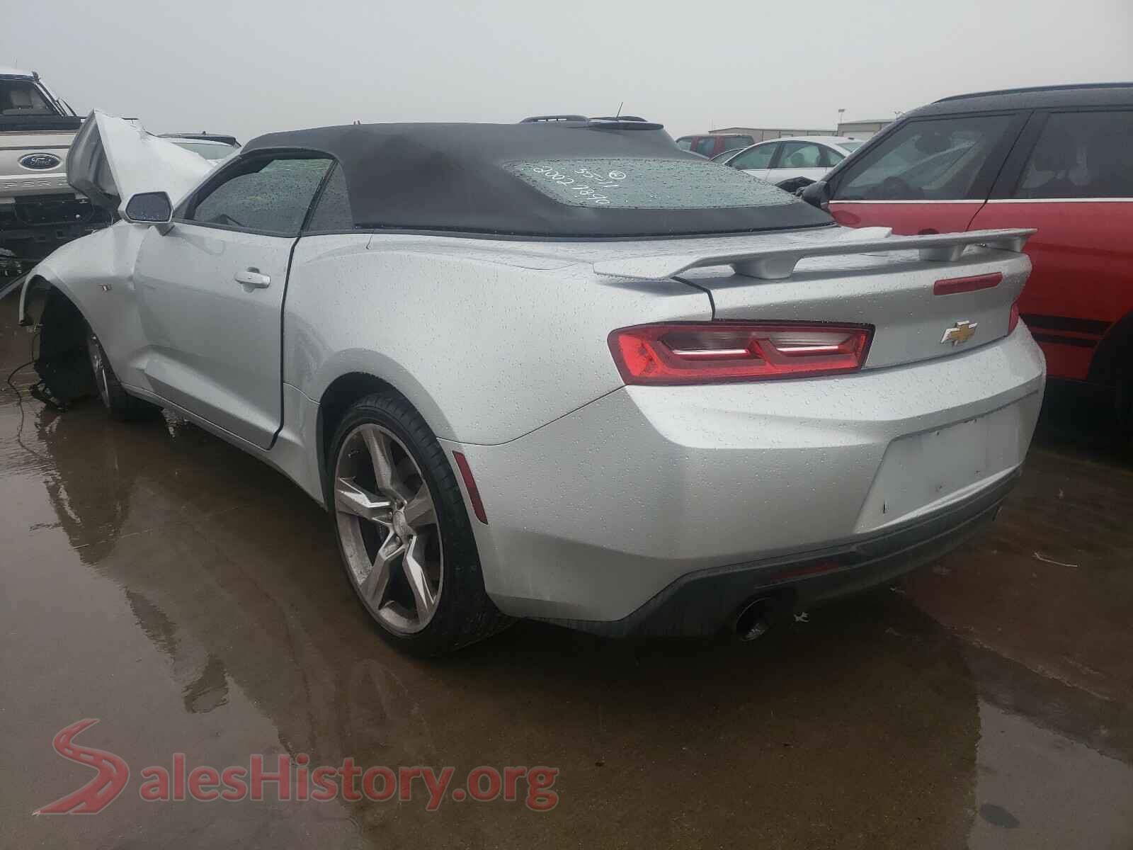 2017 CHEVROLET CAMARO VIN 1G1FF3D74H0143412, right side view