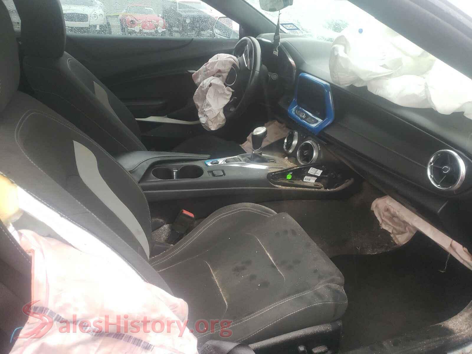 2017 CHEVROLET CAMARO VIN 1G1FF3D74H0143412, rear view
