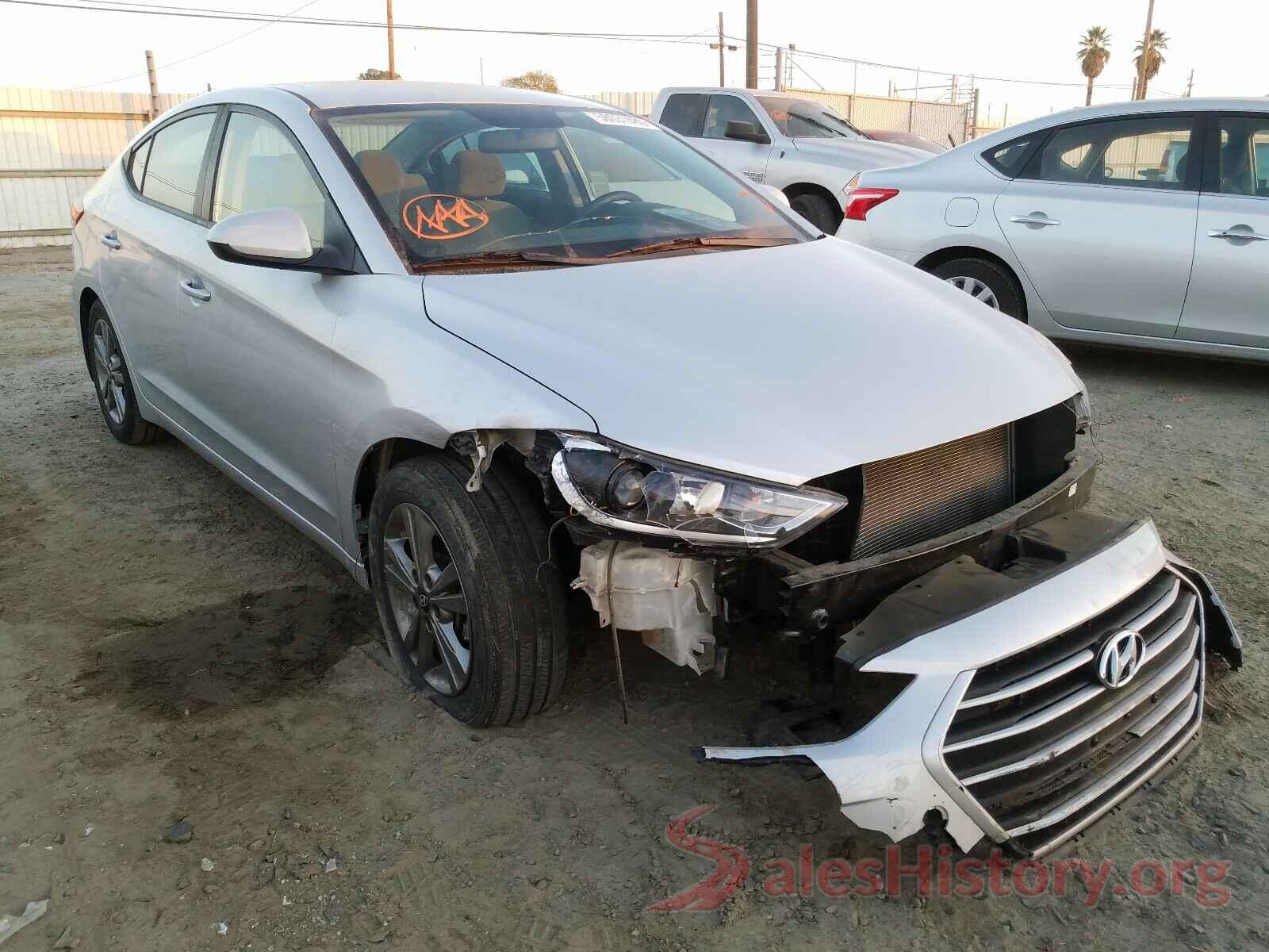 KMHD84LF9JU455498 2018 HYUNDAI ELANTRA