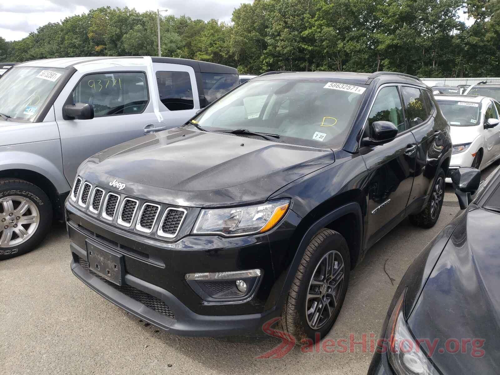 3C4NJDBB2HT646180 2017 JEEP COMPASS