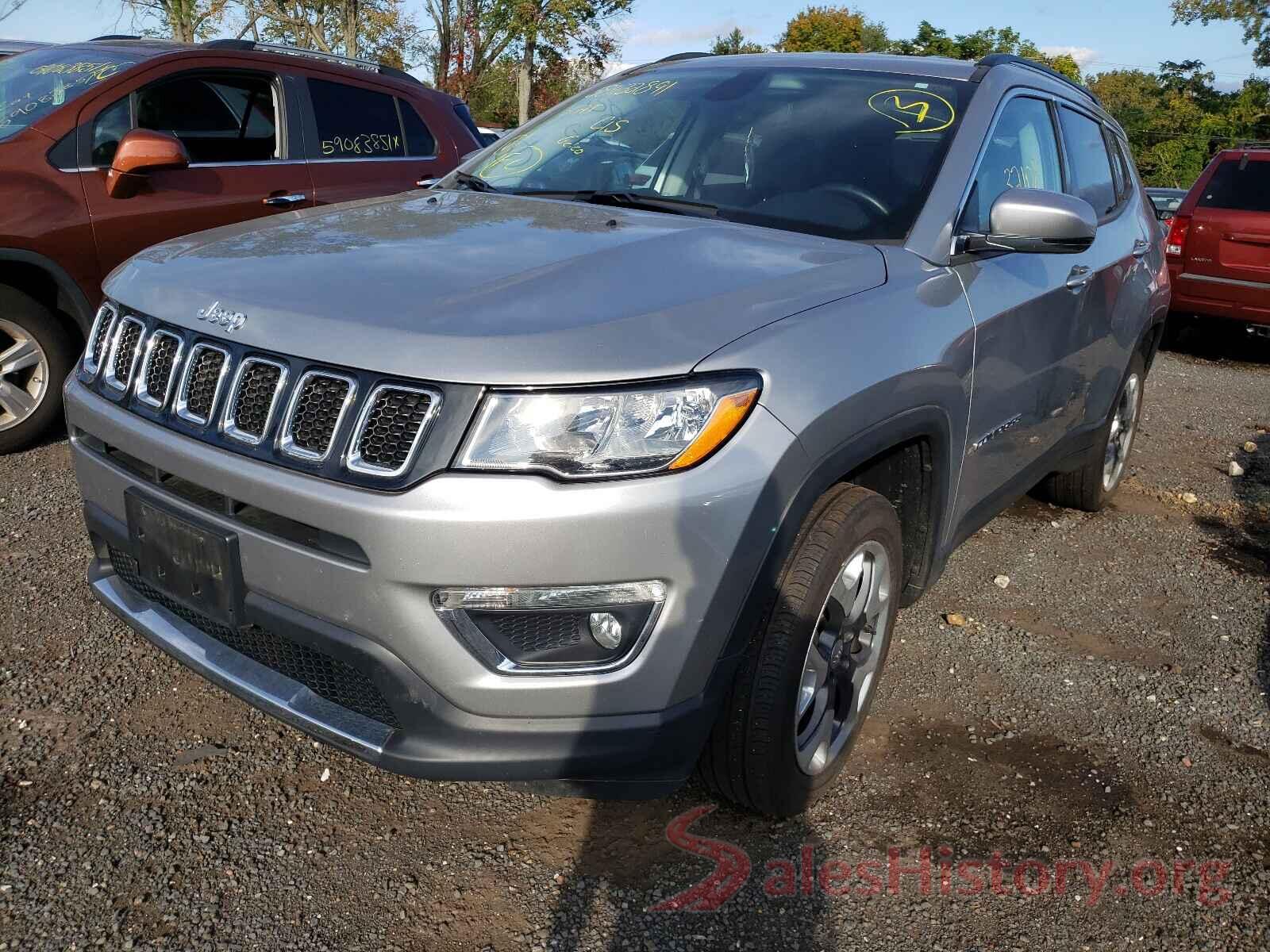 3C4NJDCB4KT753642 2019 JEEP COMPASS