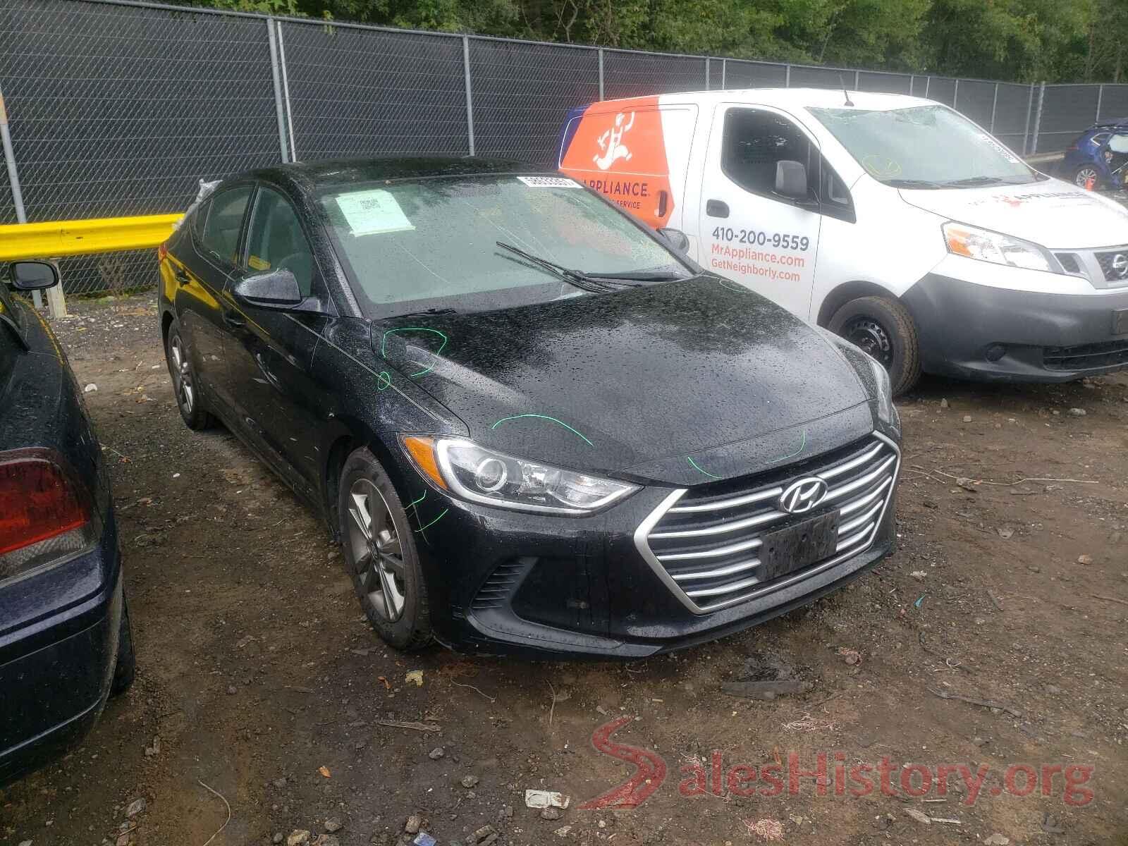 5NPD84LFXHH117732 2017 HYUNDAI ELANTRA