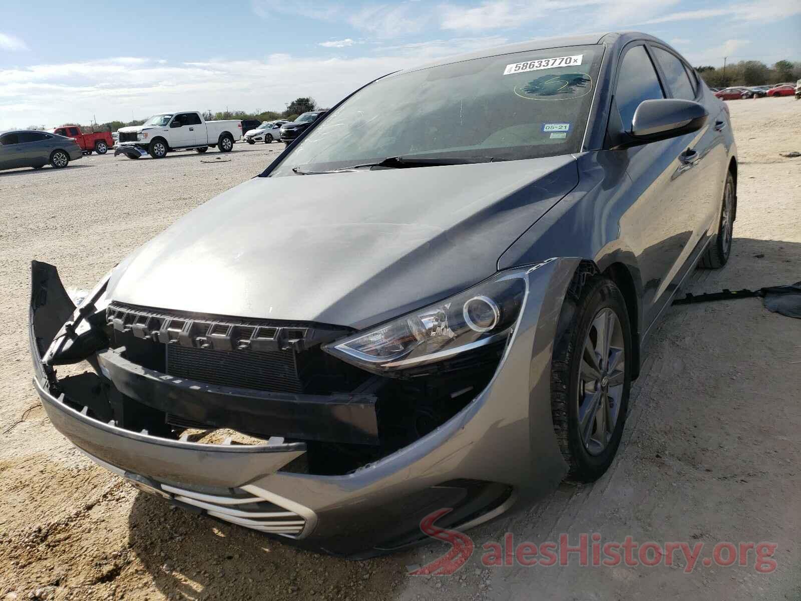 5NPD84LF7JH342664 2018 HYUNDAI ELANTRA