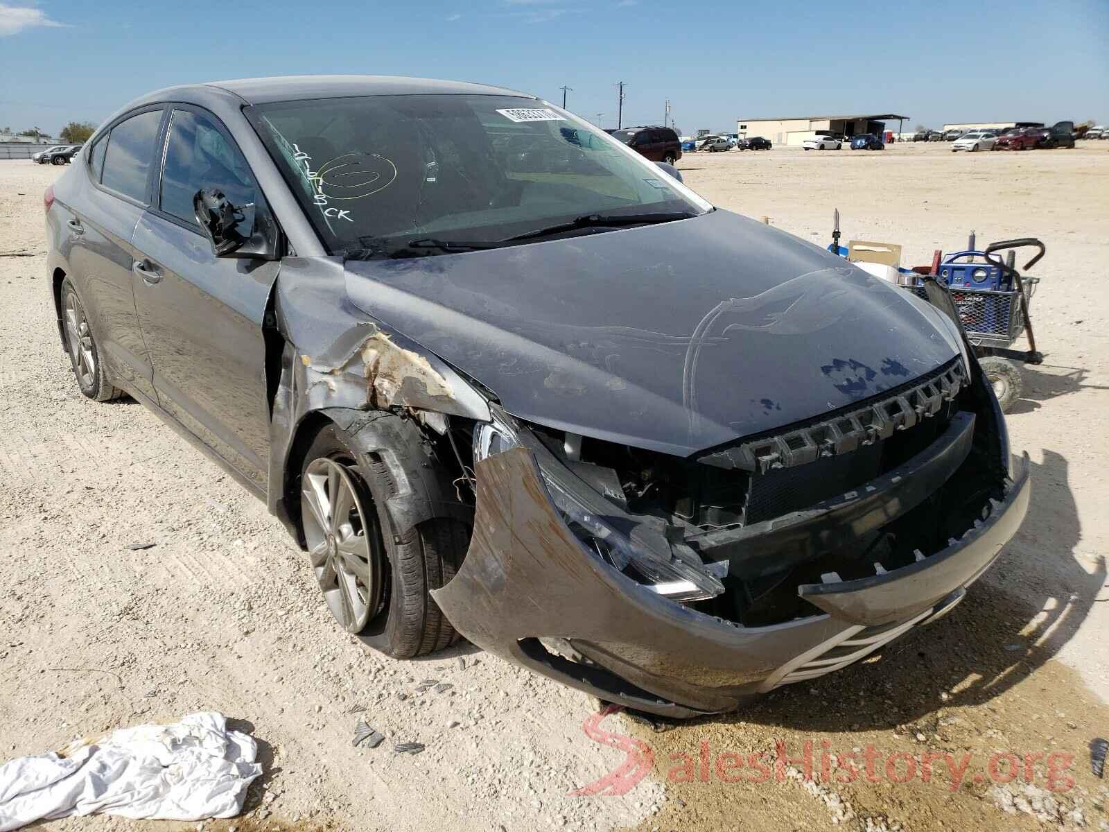 5NPD84LF7JH342664 2018 HYUNDAI ELANTRA