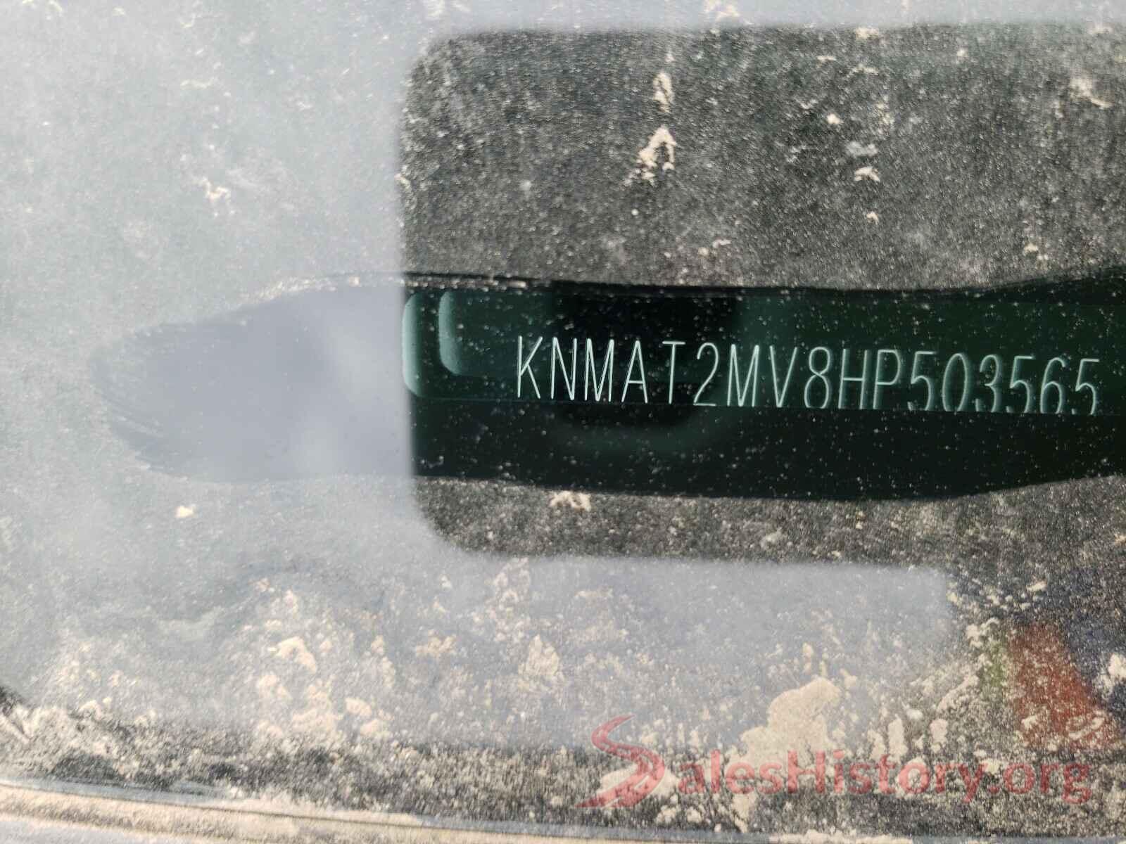 KNMAT2MV8HP503565 2017 NISSAN ROGUE