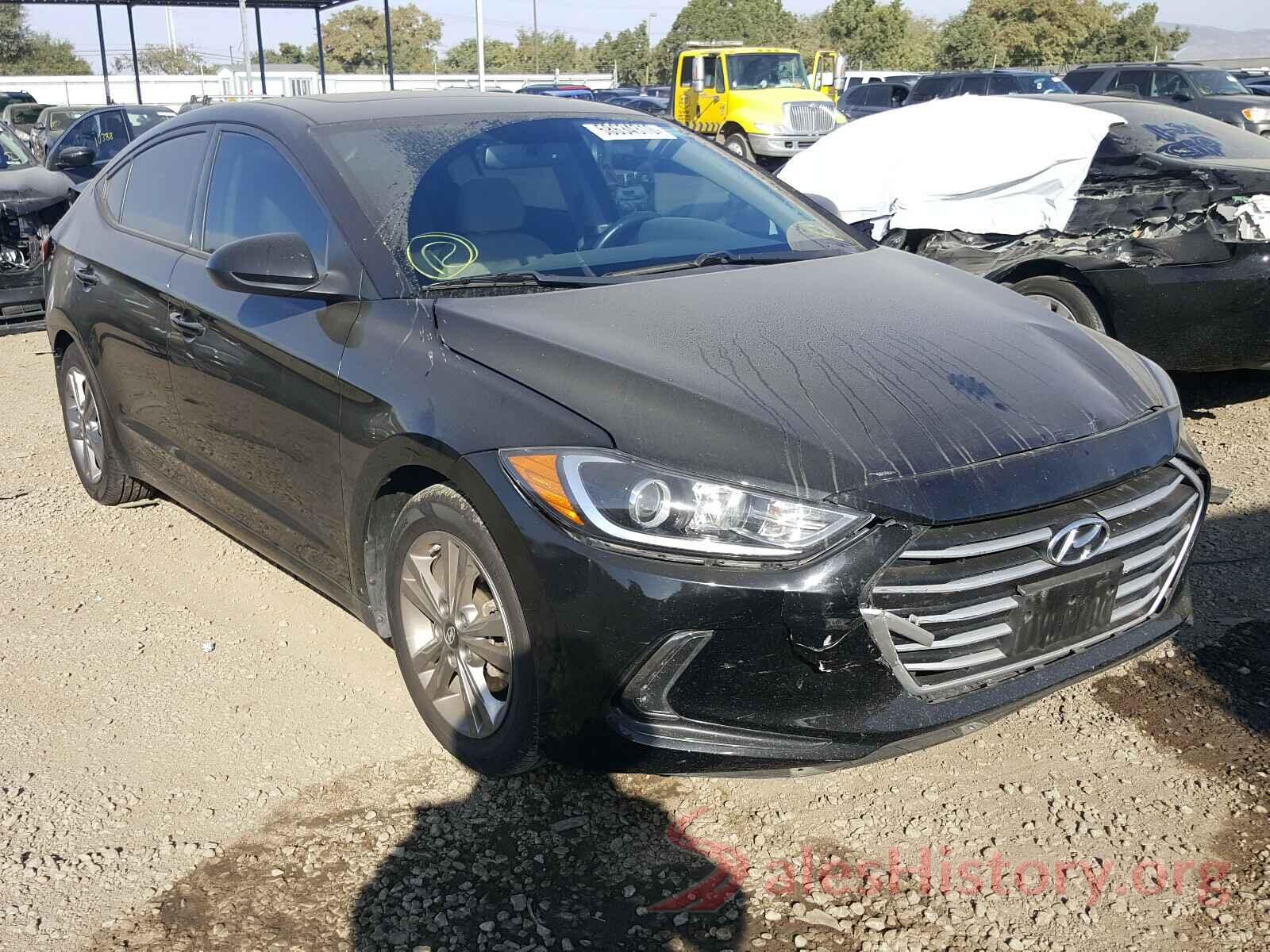 5NPD84LF8HH160529 2017 HYUNDAI ELANTRA