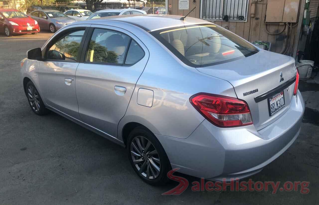 ML32F3FJ5KHF01436 2019 MITSUBISHI MIRAGE