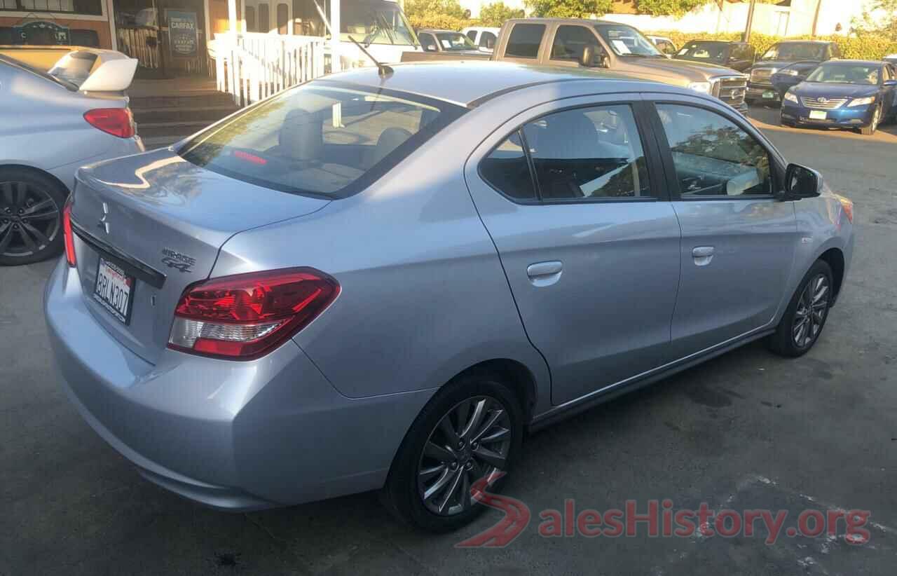 ML32F3FJ5KHF01436 2019 MITSUBISHI MIRAGE