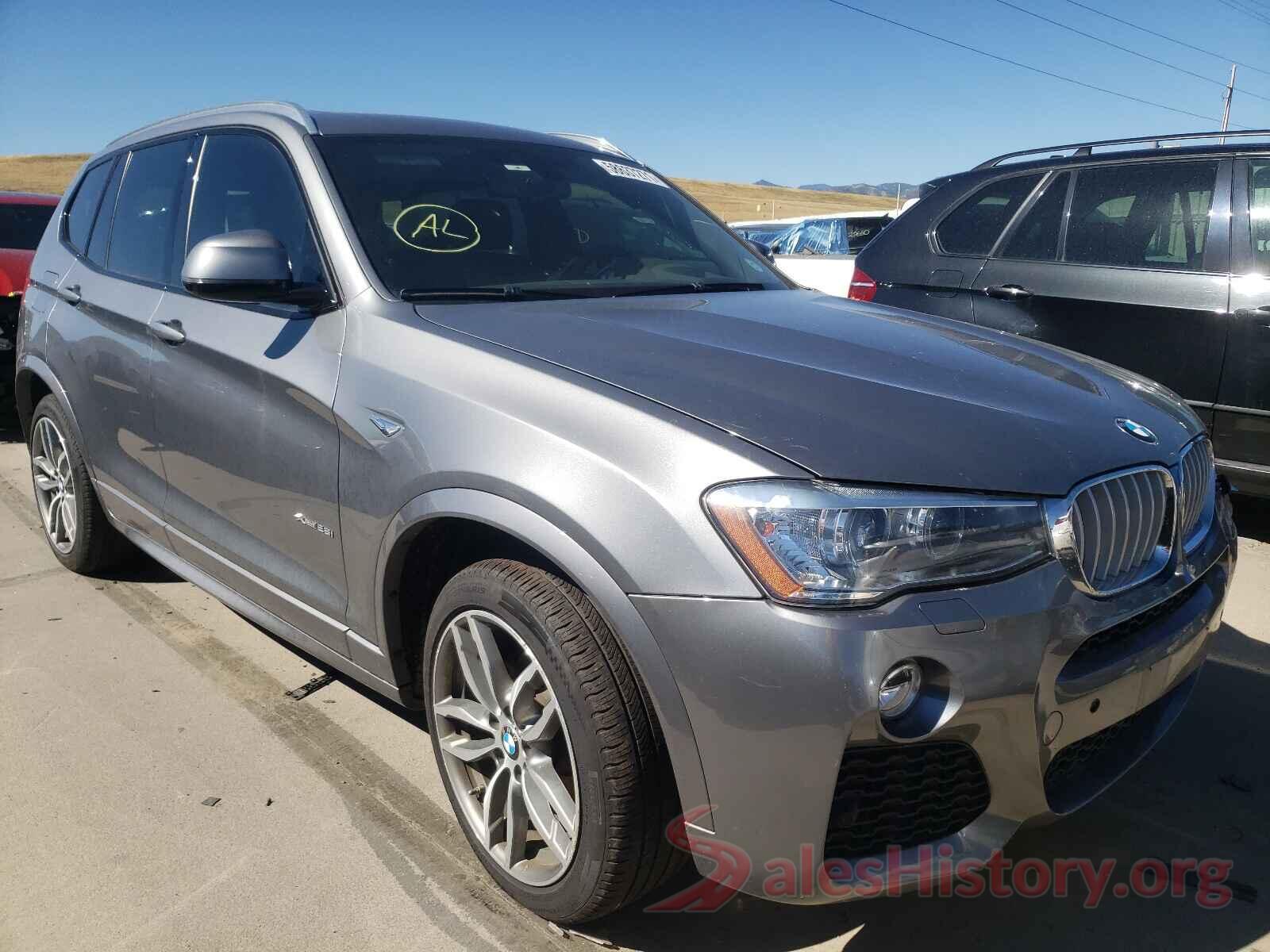 5UXWX9C57H0D97558 2017 BMW X3