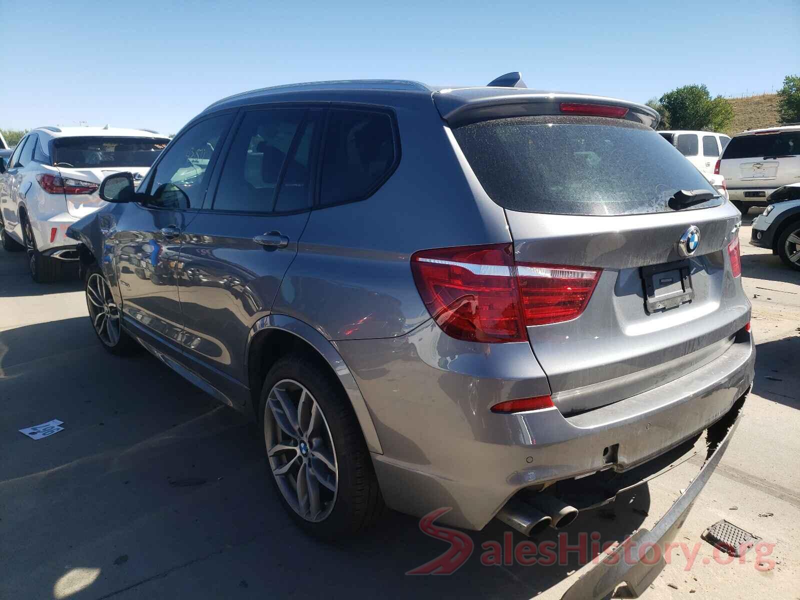 5UXWX9C57H0D97558 2017 BMW X3