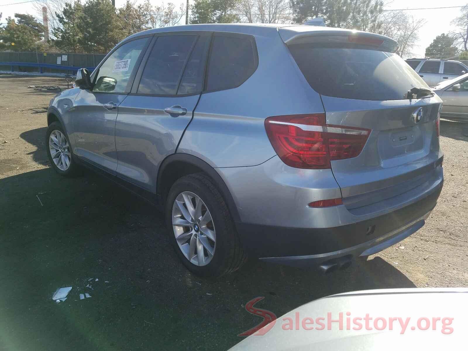 5UXWX9C53D0A12619 2013 BMW X3