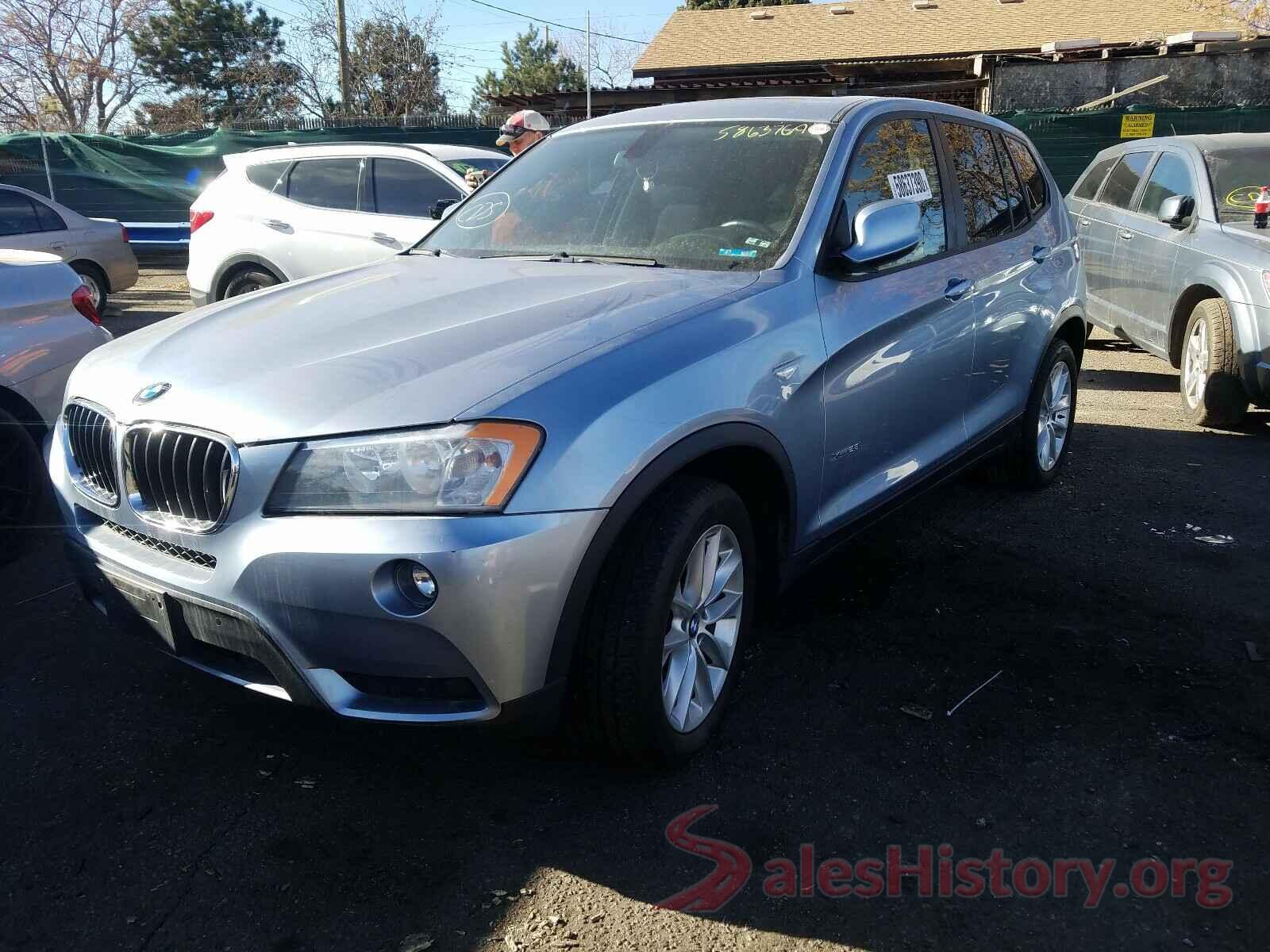 5UXWX9C53D0A12619 2013 BMW X3