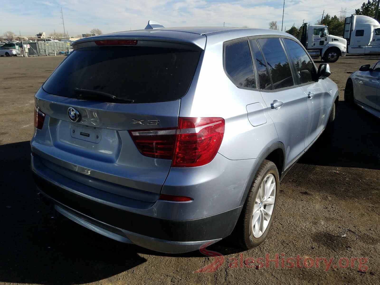 5UXWX9C53D0A12619 2013 BMW X3