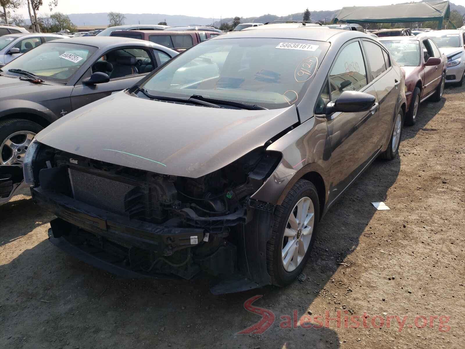 3KPFL4A76HE063465 2017 KIA FORTE