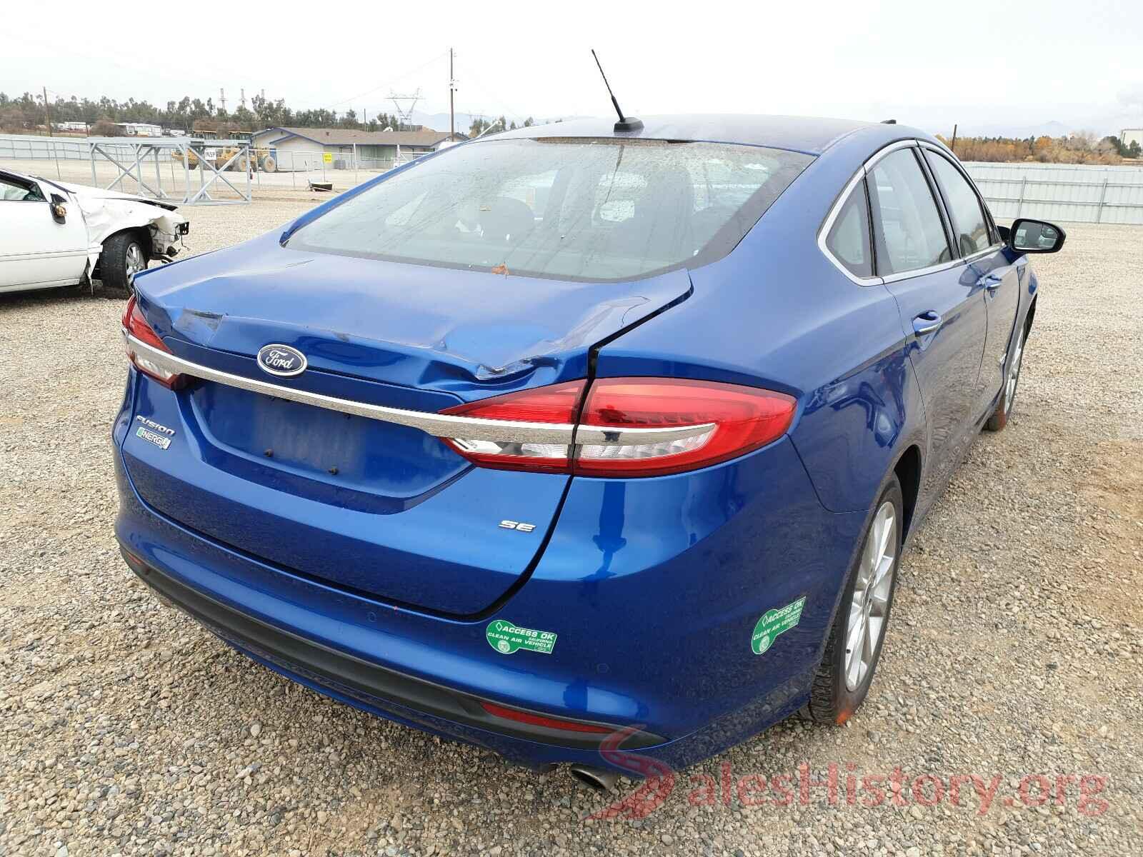 3FA6P0PU8HR180859 2017 FORD FUSION