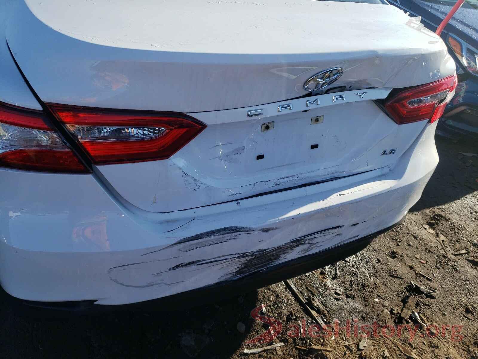 4T1B11HK7KU745384 2019 TOYOTA CAMRY