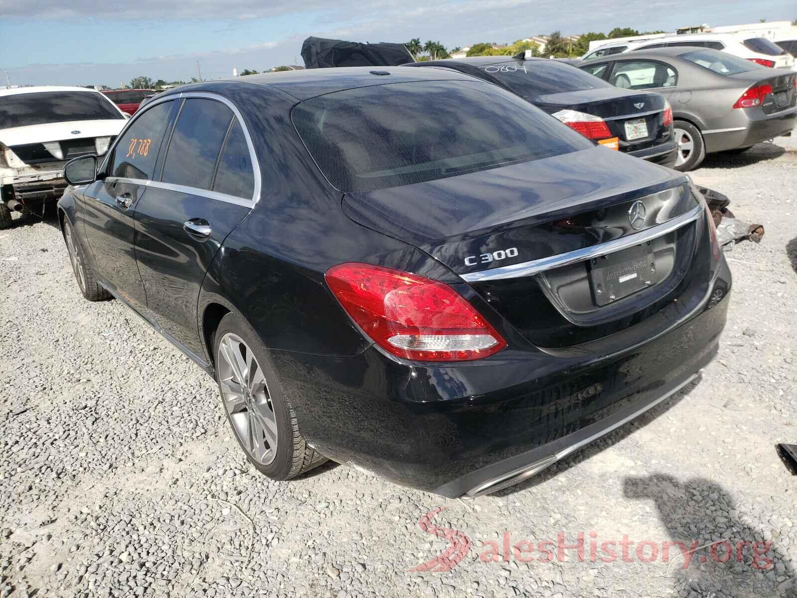 55SWF4JB8JU278968 2018 MERCEDES-BENZ C CLASS