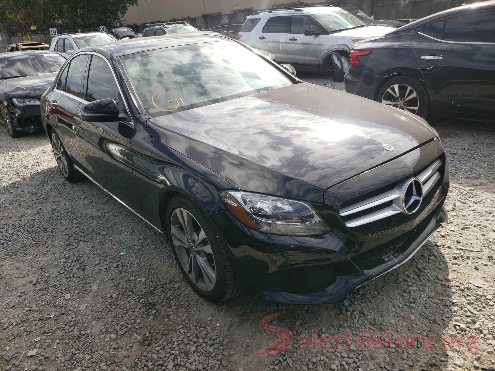 55SWF4JB8JU278968 2018 MERCEDES-BENZ C CLASS